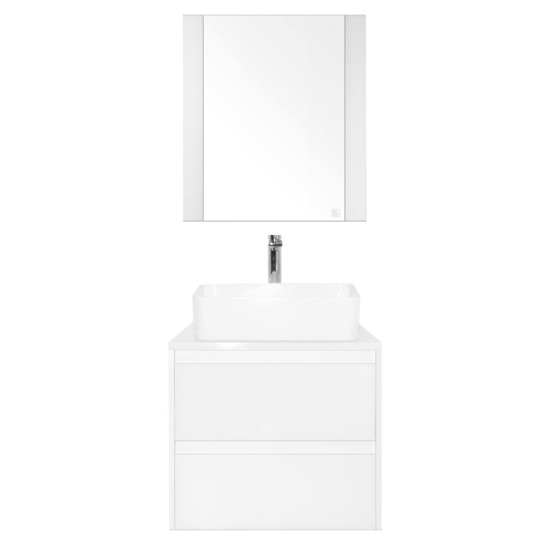 Мебель для ванной Style Line Монако 60 Plus, осина бел/бел лакобель