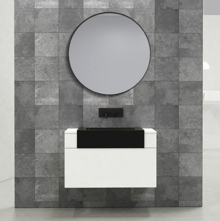 Мебель для ванны Black & White Universe U901.800 белый