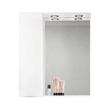 Зеркало со шкафчиком BelBagno Marino 60 L белый