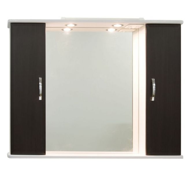Зеркало со шкафчиками Vod-ok Колумбия 105 венге