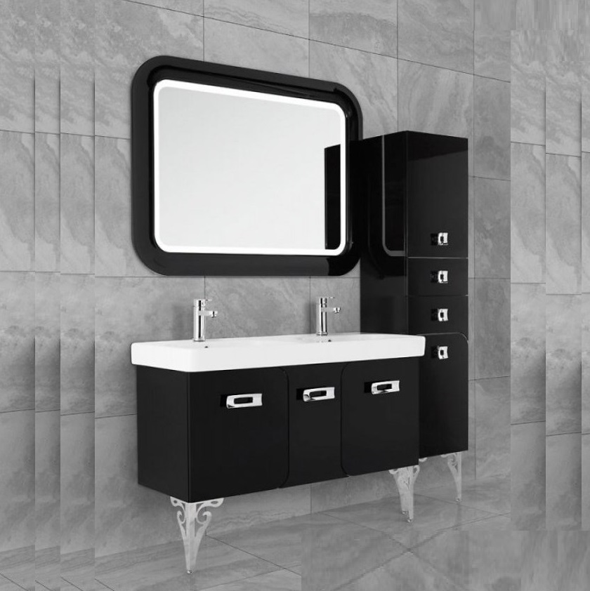 Мебель для ванны Vod-ok Астрид 120 черный