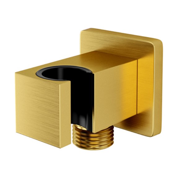 Шланговое подключение WasserKRAFT Aisch A184 матовое золото