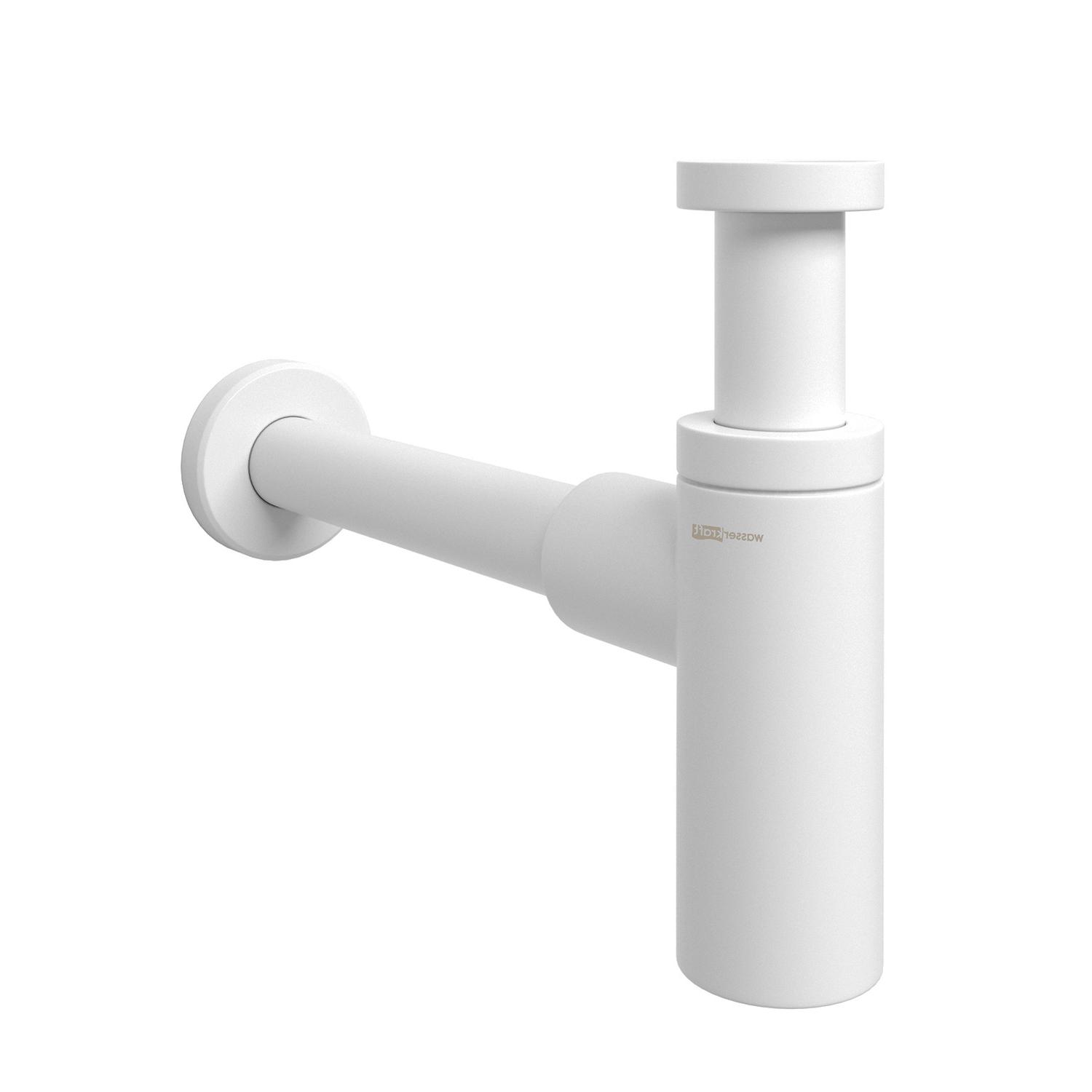 Сифон для раковины WasserKRAFT Mindel A150 белый Soft-touch