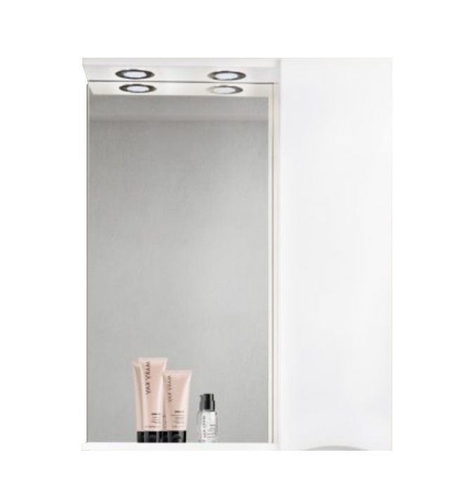 Зеркало со шкафчиком BelBagno Marino 60 R белый